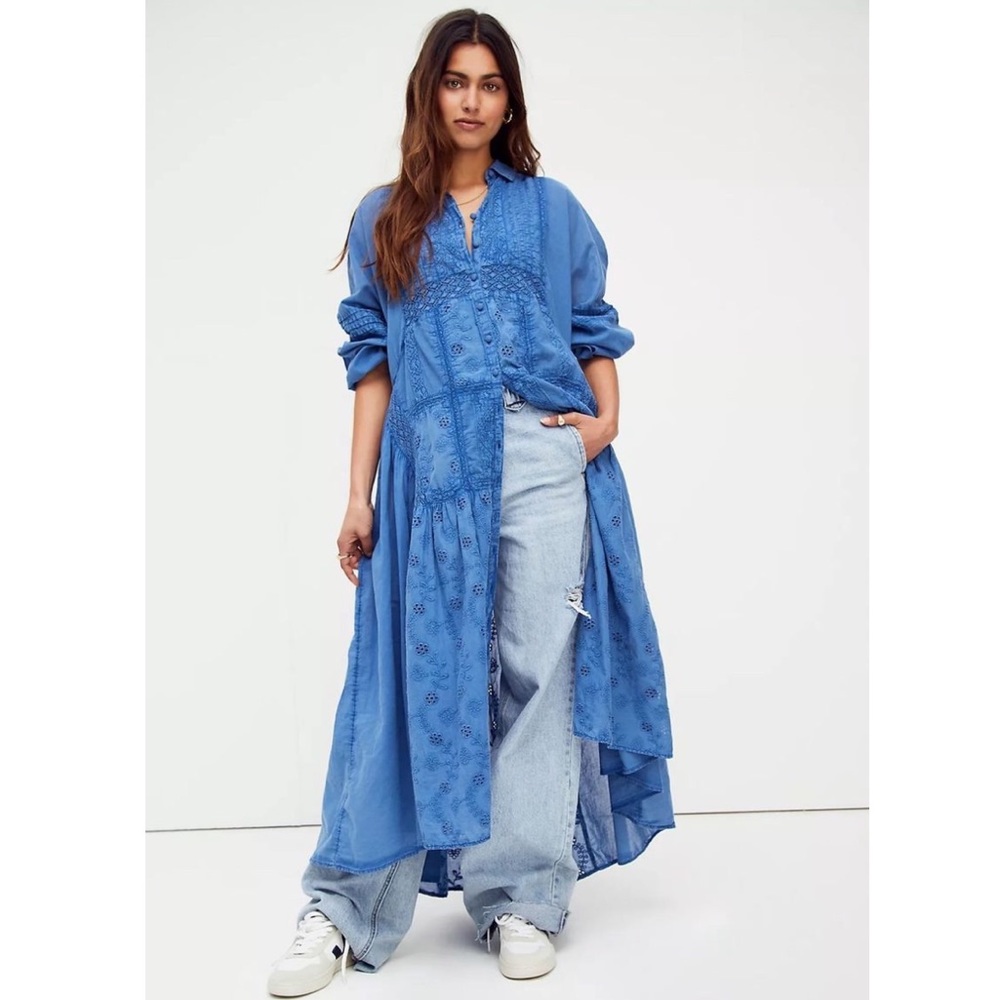 Free People The Adventuring Midi Dress NWT